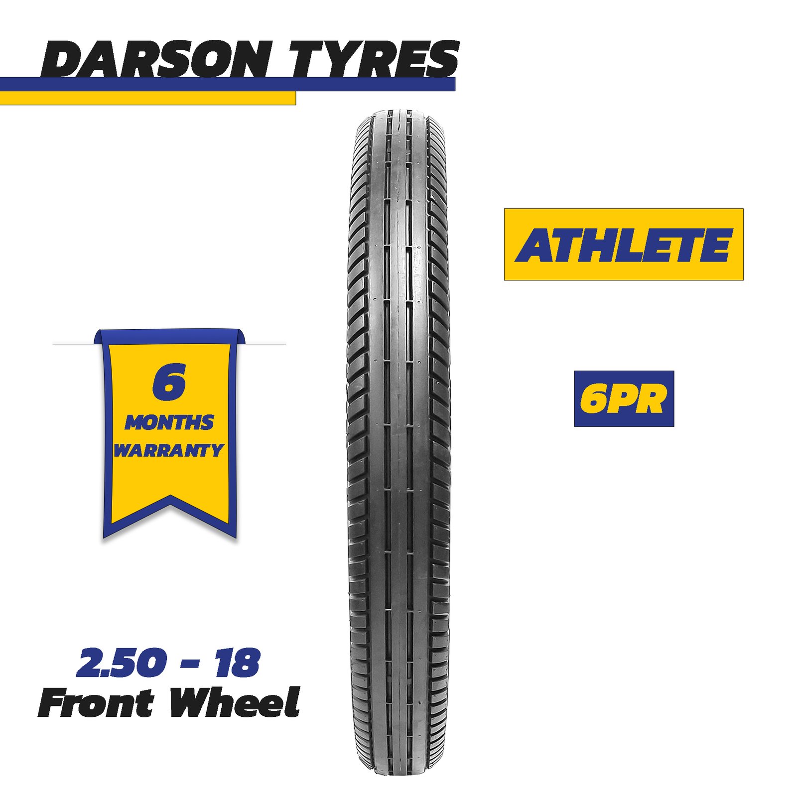 Darson Athlete motorcycle tyre pattern