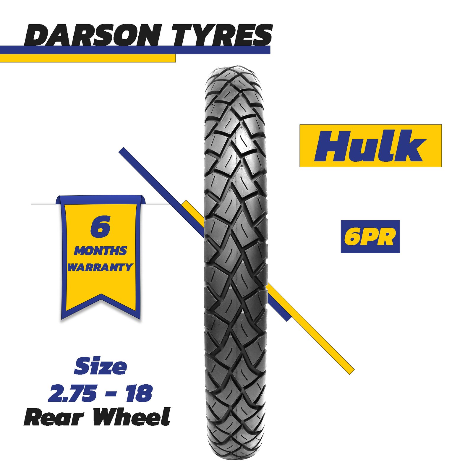 Darson Hulk motorcycle tyre pattern