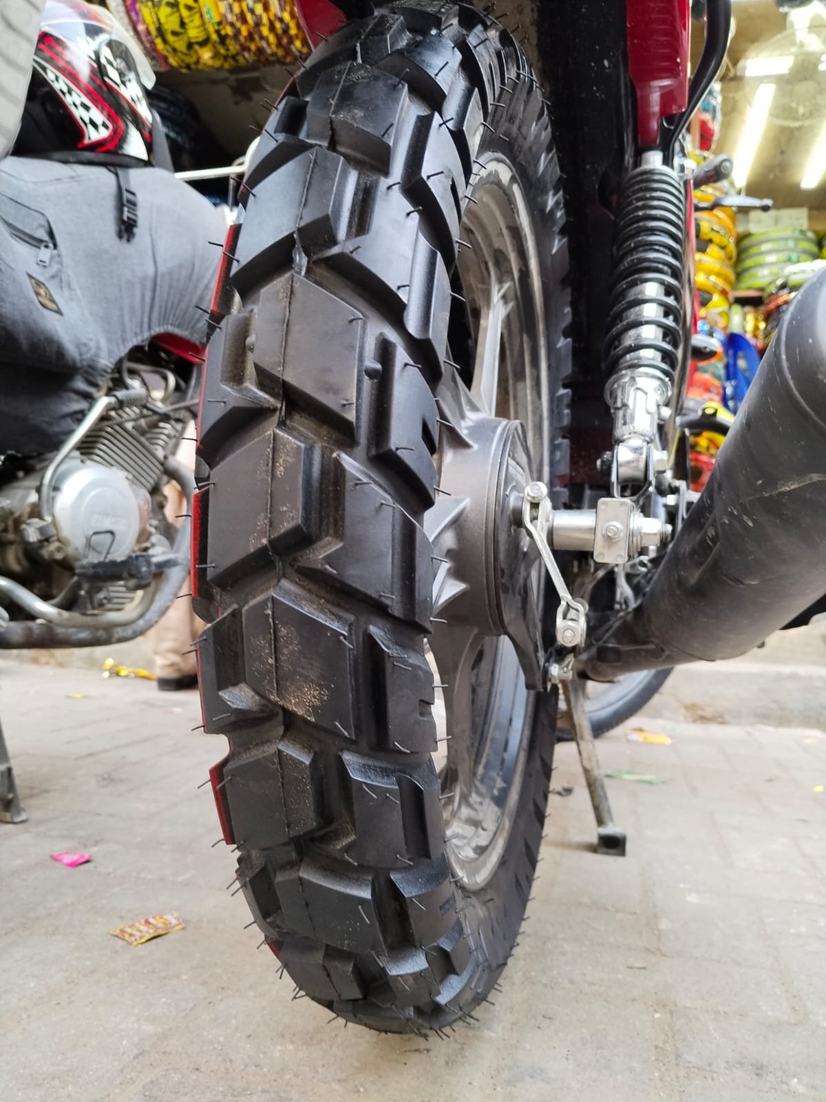 Tauro SHIN motorcycle tyre, size 410 18